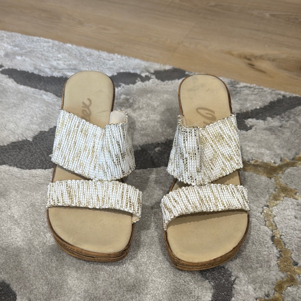 Elegant Beaded Women's Sandals